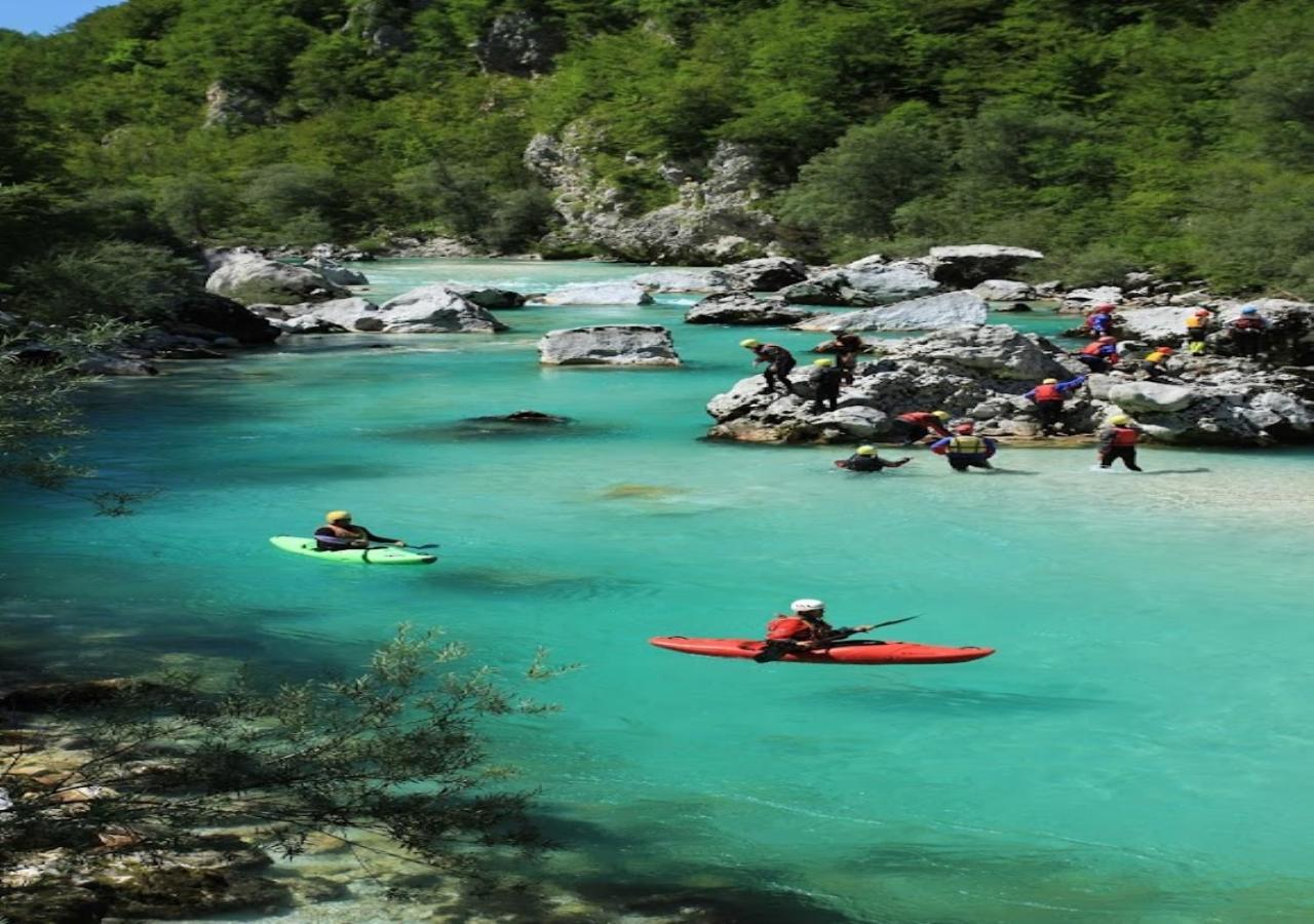 Hostel Soca Rocks Bovec Luaran gambar